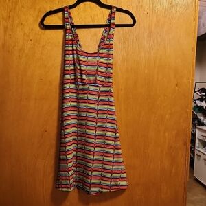 Columbia Multicolor Striped Mini Dress